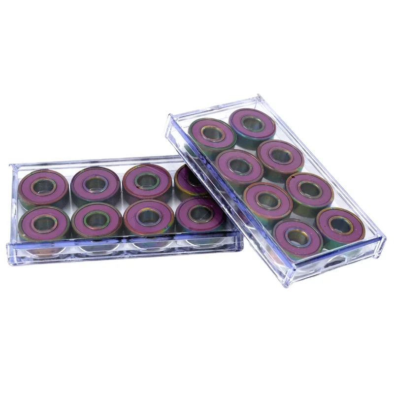  High precision ball bearing 608 for skateboard 608-2rs colorful