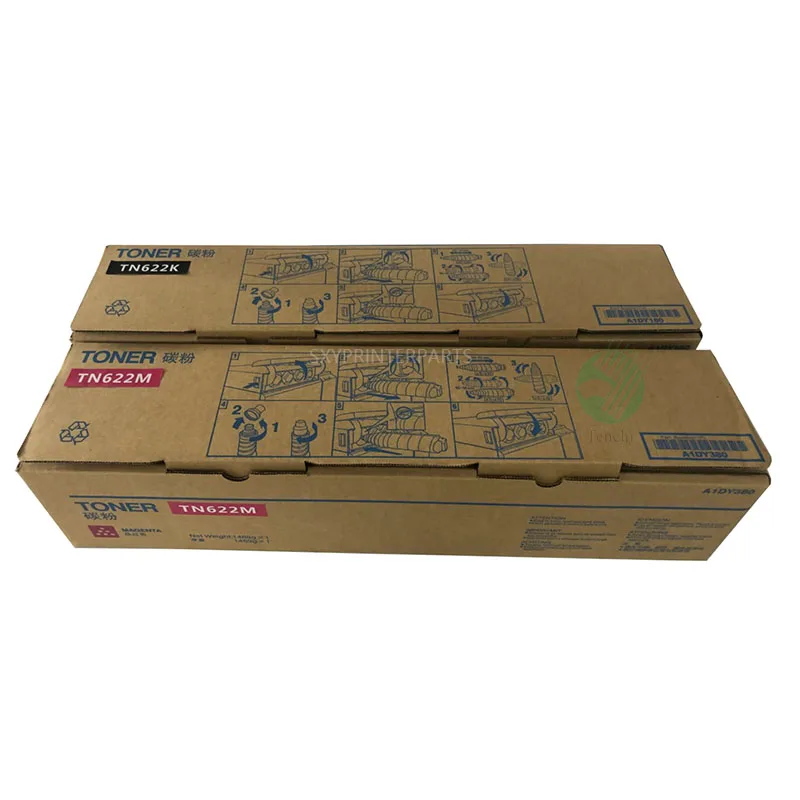 Оригинальные Совместимость TN622 TN-622 TN 622 тонер-картридж для Konica Minolta тонер Bizhub пресс C1085 6085 6110 C1100 Тонер