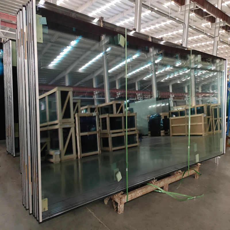 Hot selling high quality factory price bilayer low-e glass insulated glass for building use