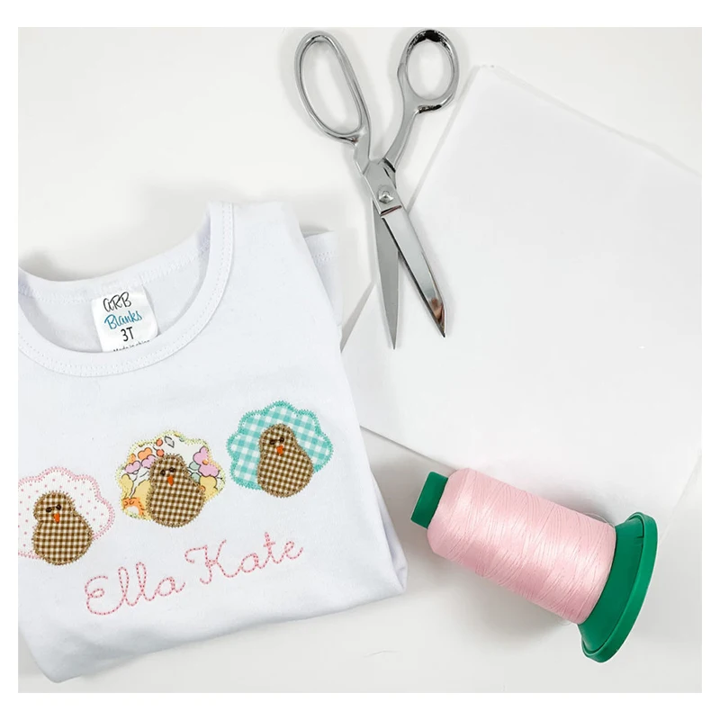 Cheap Cut Away Embroidery Backing  Chemical Bond Fusing Non Fusing Non Woven Polyester Fabric Stabilizer