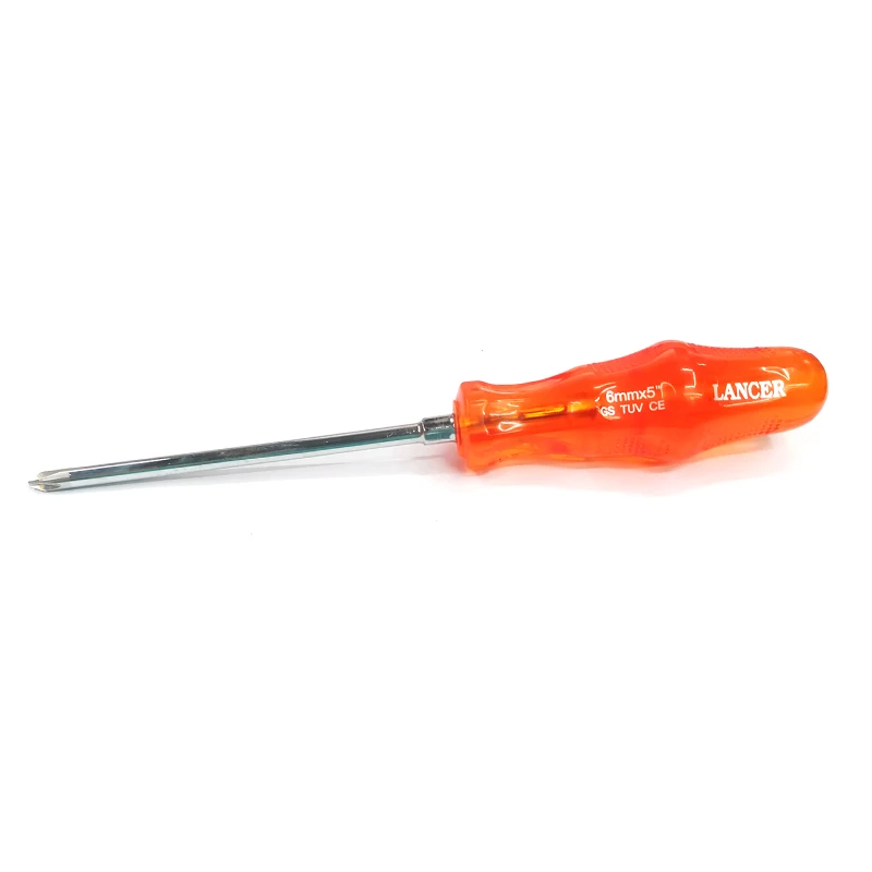 XITELI 6mm Professional Screwdriver Transparent Plastic Handle Screwdriver