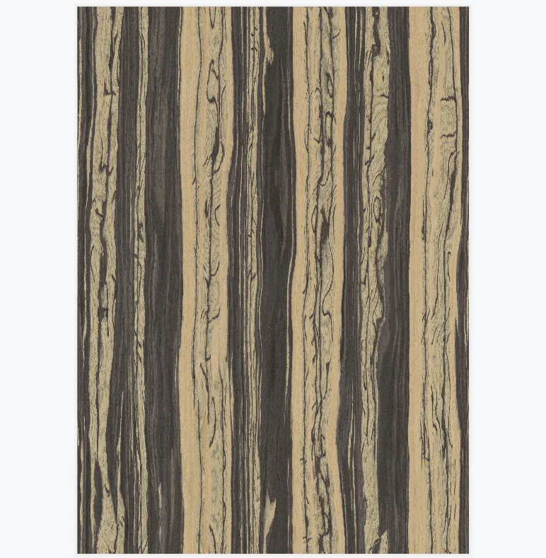 K.Y  Kaiyuan Reconstituted Black Ebony Wood  Veneer for decorative panels Factory Direct Sale