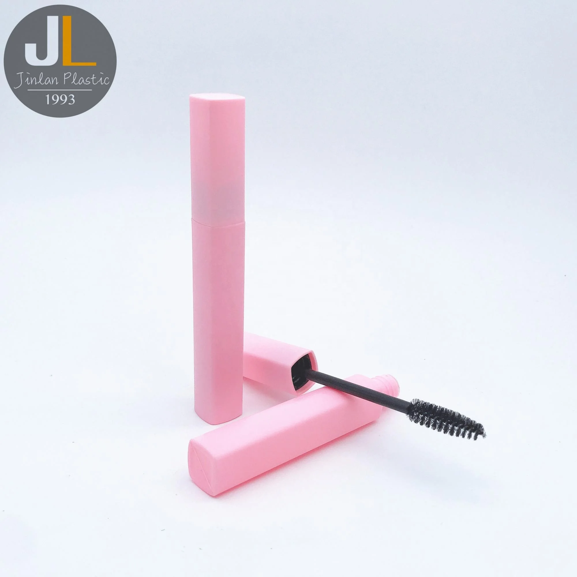 Тюбик для туши с кисточкой пустой пластик [11,50 мл] низкая цена розовый квадратный логотип клиента допускается 11,50 мл ISO9001 CN;ZHE