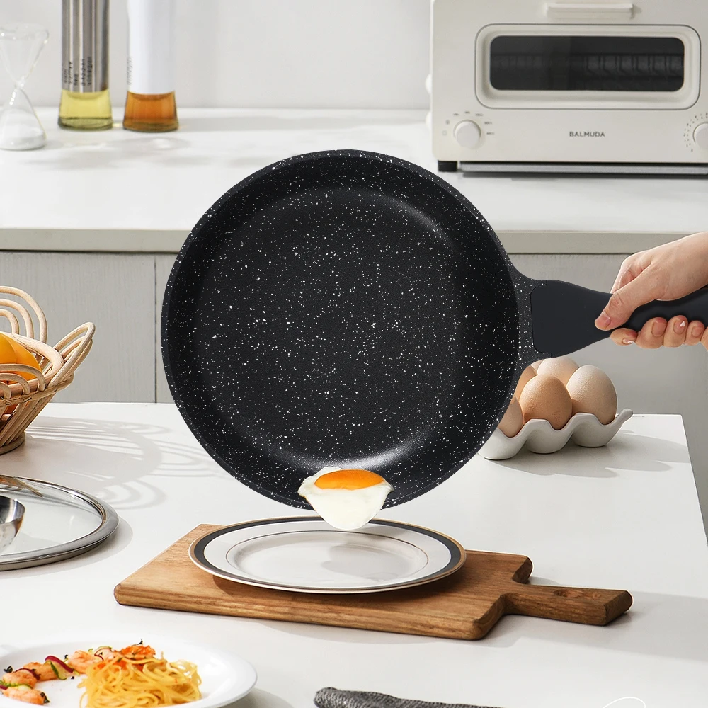 WINNING STAR ST-5200 Cookware Sets Household Kitchenware 20 24 28 cm Die Cast Aluminum Non Stick Round Stir Frying Pan