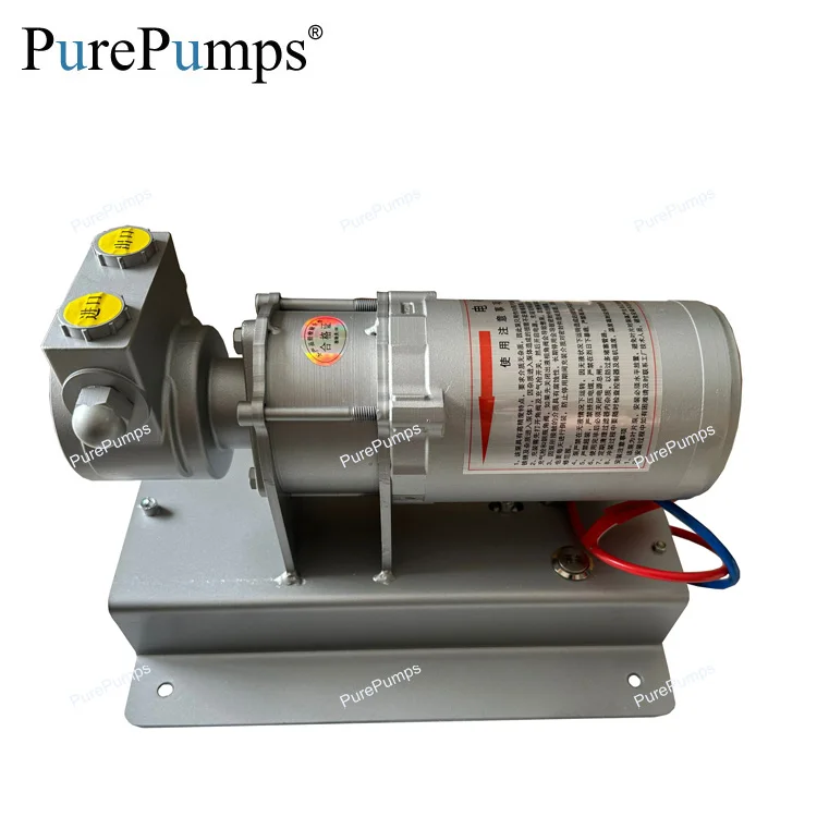 portable DC 12v 80A battery power high pressure LPG gas liquids transfer vane booster pump