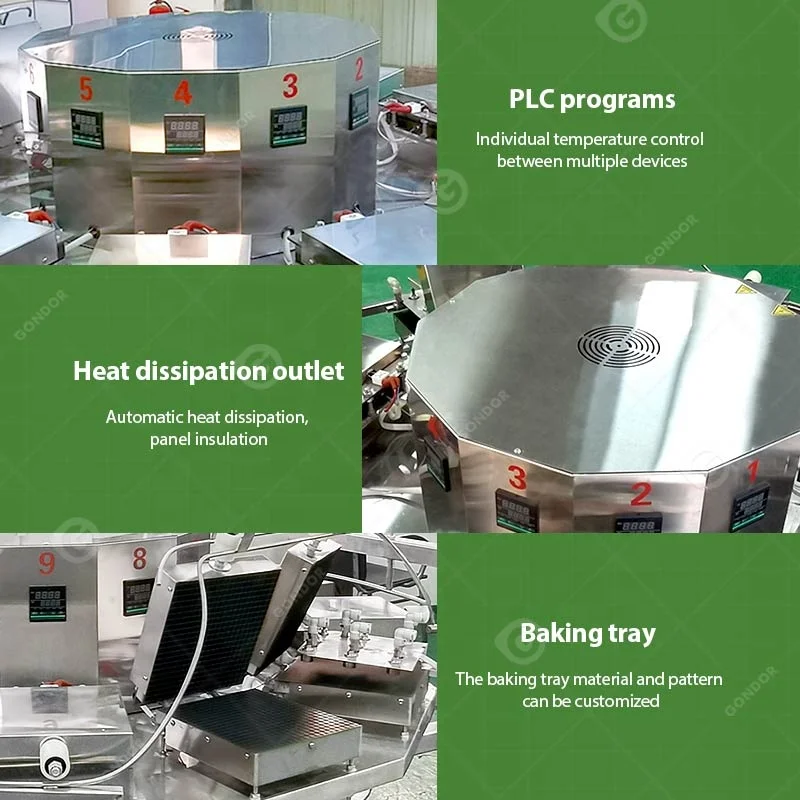 Edible Tea Cup Commercial Stroopwafel Icecream Wafer Egg Roll Rolled Sugar Waffle Ice Cream Cone Maker Make Machine