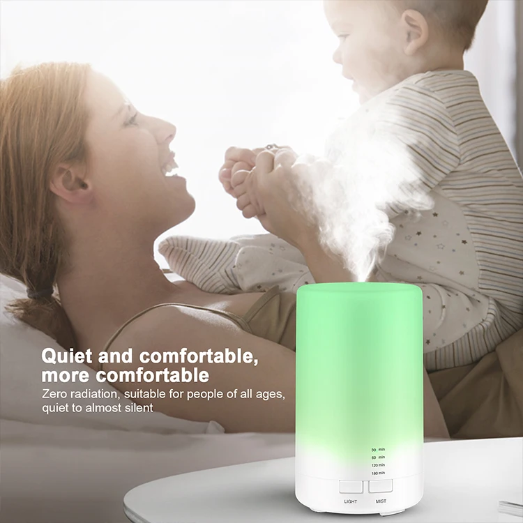 New Mini 70ML Cool Mist Air Ultrasonic Humidifier for Desk Aroma Essential Oil Diffusers With Automatic Shutdown Without Water