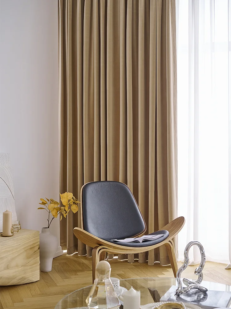 living room curtains luxury sunblock fabric
