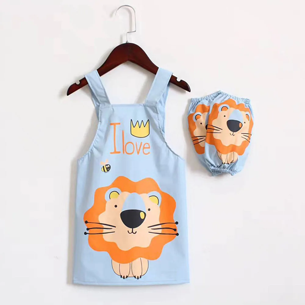 Cute Kids Children Kitchen Baking Painting Apron Baby Art Cooking Craft BABY Bib Nice