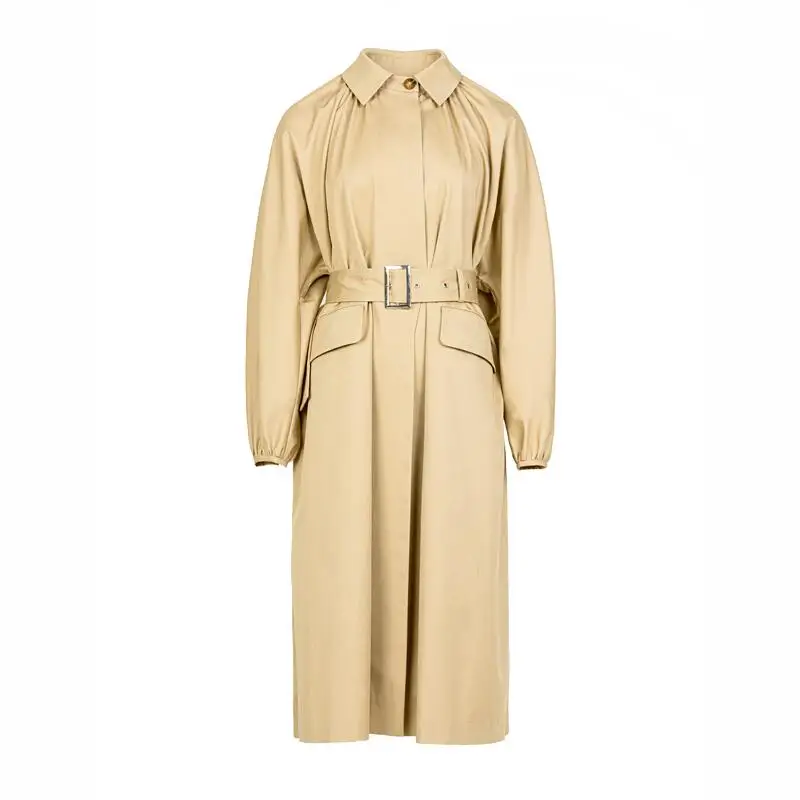 Женская ветровка, куртка, тренчкот с длинным рукавом, Женский тренчкот