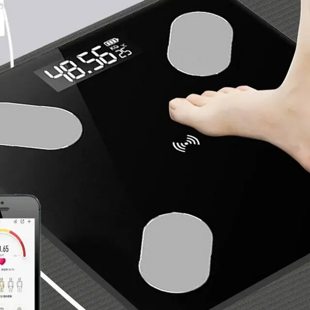 Smart electronic health scale body fat scale human health  fitness gym household smart weighing scale