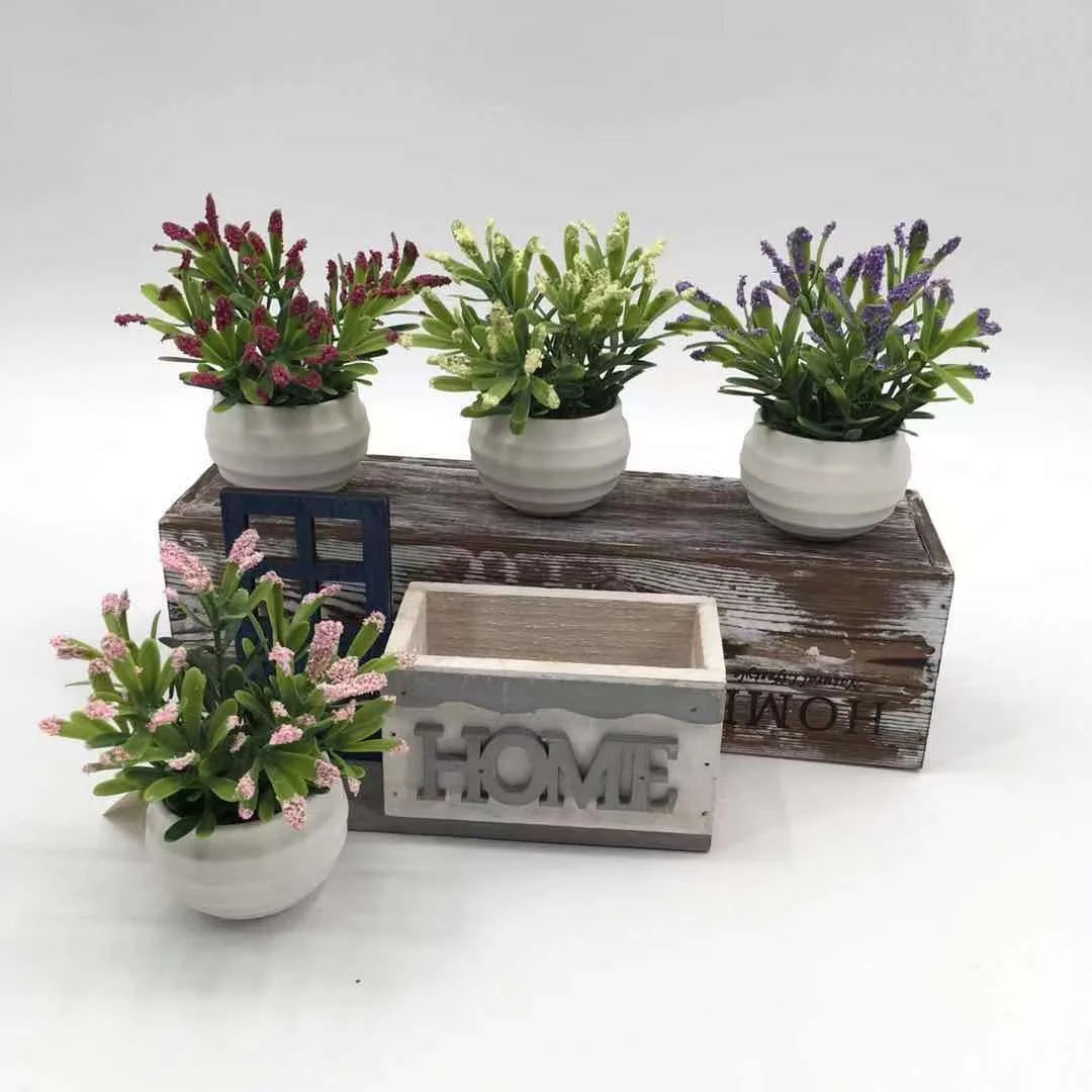Мини Искусственные Горшечные растения, Маленькие искусственные суккуленты, растения для украшения офисного стола, пластиковые