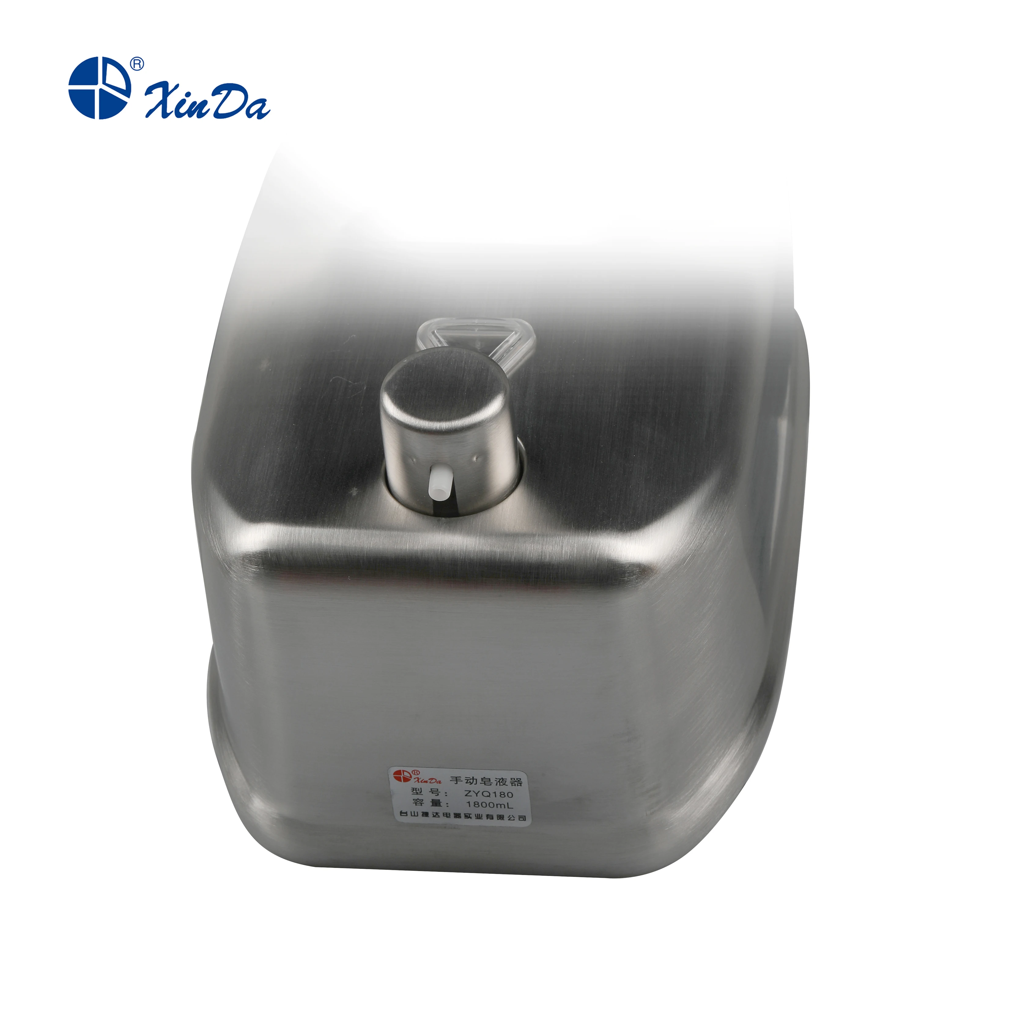 Metal Soap Dispenser Sanitize Push Pump Wall Hanging No Touch automatic hand sanitizer Liquid Soap dispenser ZYQ 180