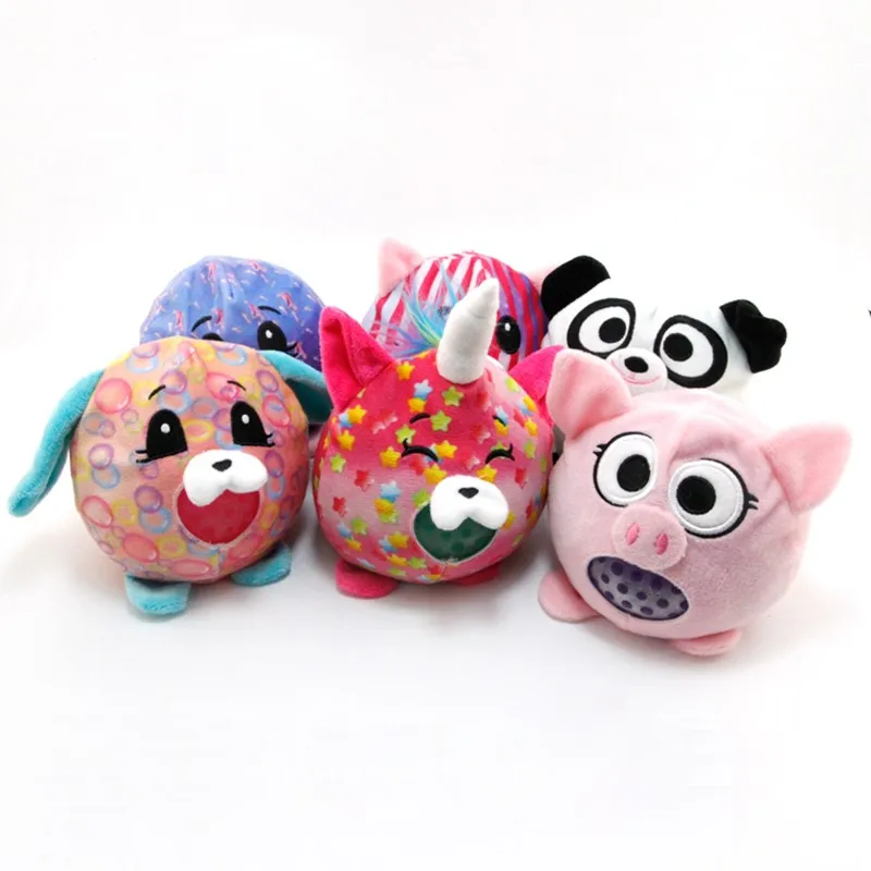 Мялка антистресс плюшевые сжимающие животные с шариками Squishy Toys Squeeze Toys Stress Toys Squeeze ball