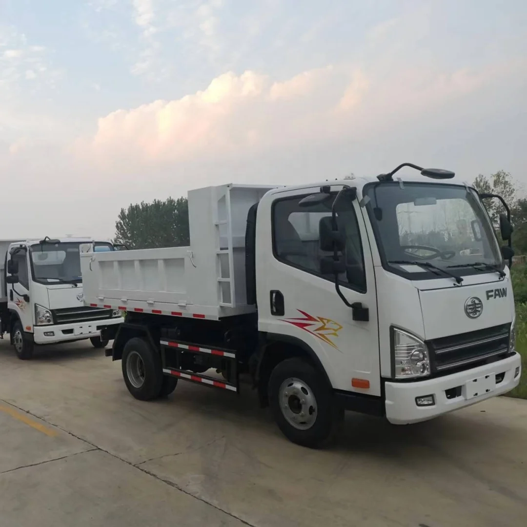 LHD FAW Tiger VH Light Duty 8 Tons Dumper Trucks Prices