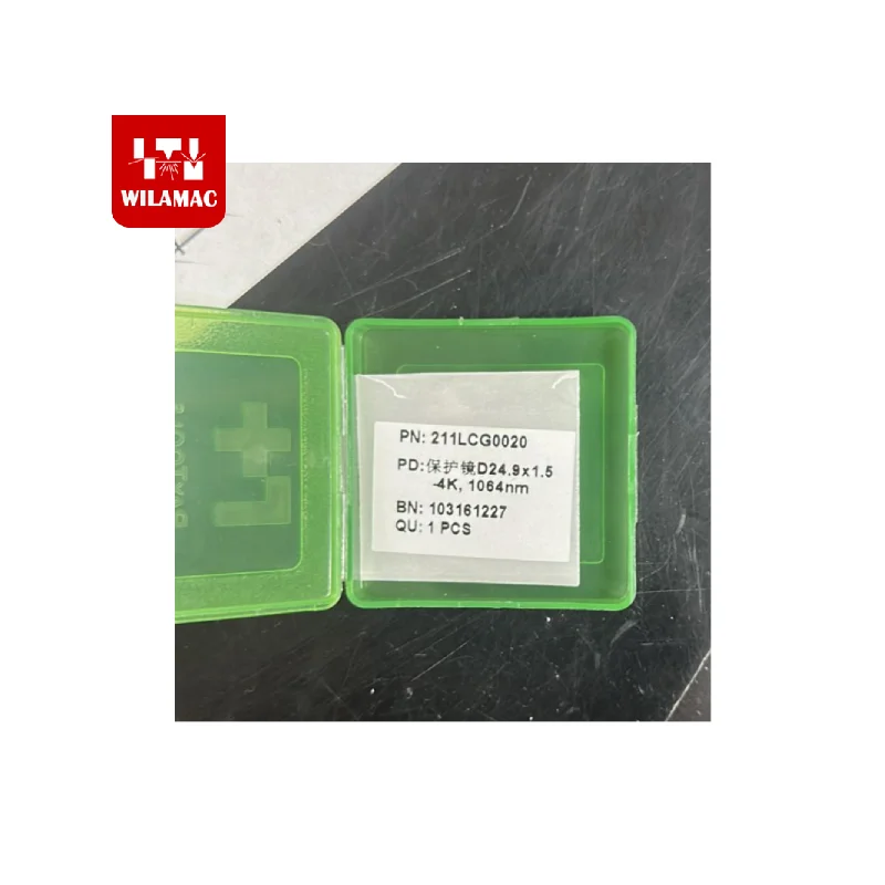 Fiber Laser Cutting Head Spare Parts Raytools Original Protective Windows Optical quartz protective lens