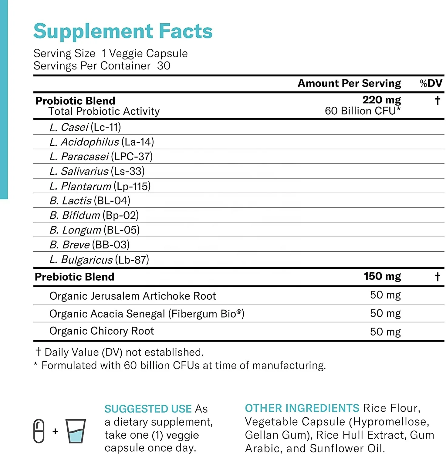 60 млрд cfus пробиотики добавки пребиотики вегетарианские капсулы с 10 пробиотиков напряжения
