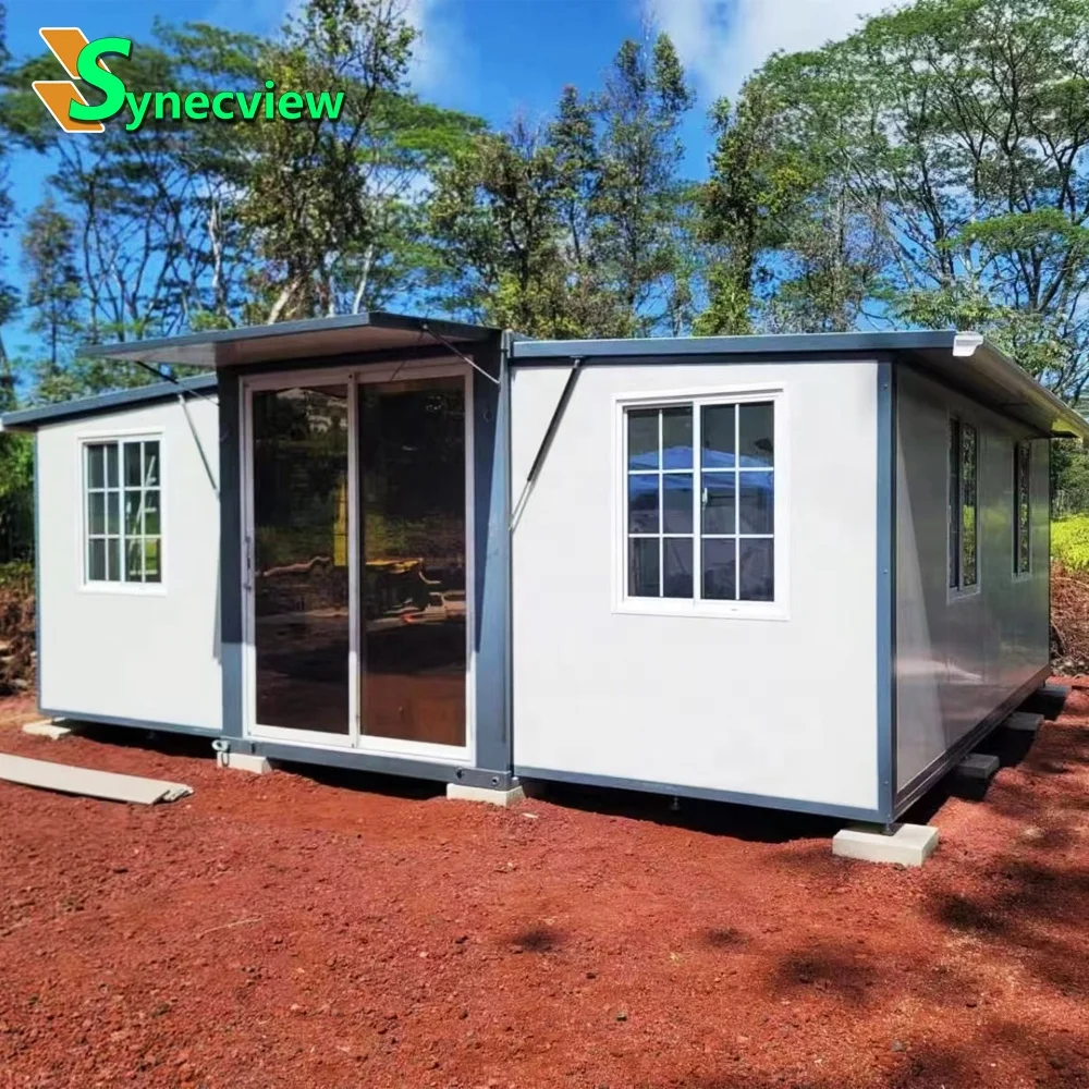 Synecview 20ft Prefab Shipping Container Home Expandable Tiny Villa Light Type Low Price Direct Sale