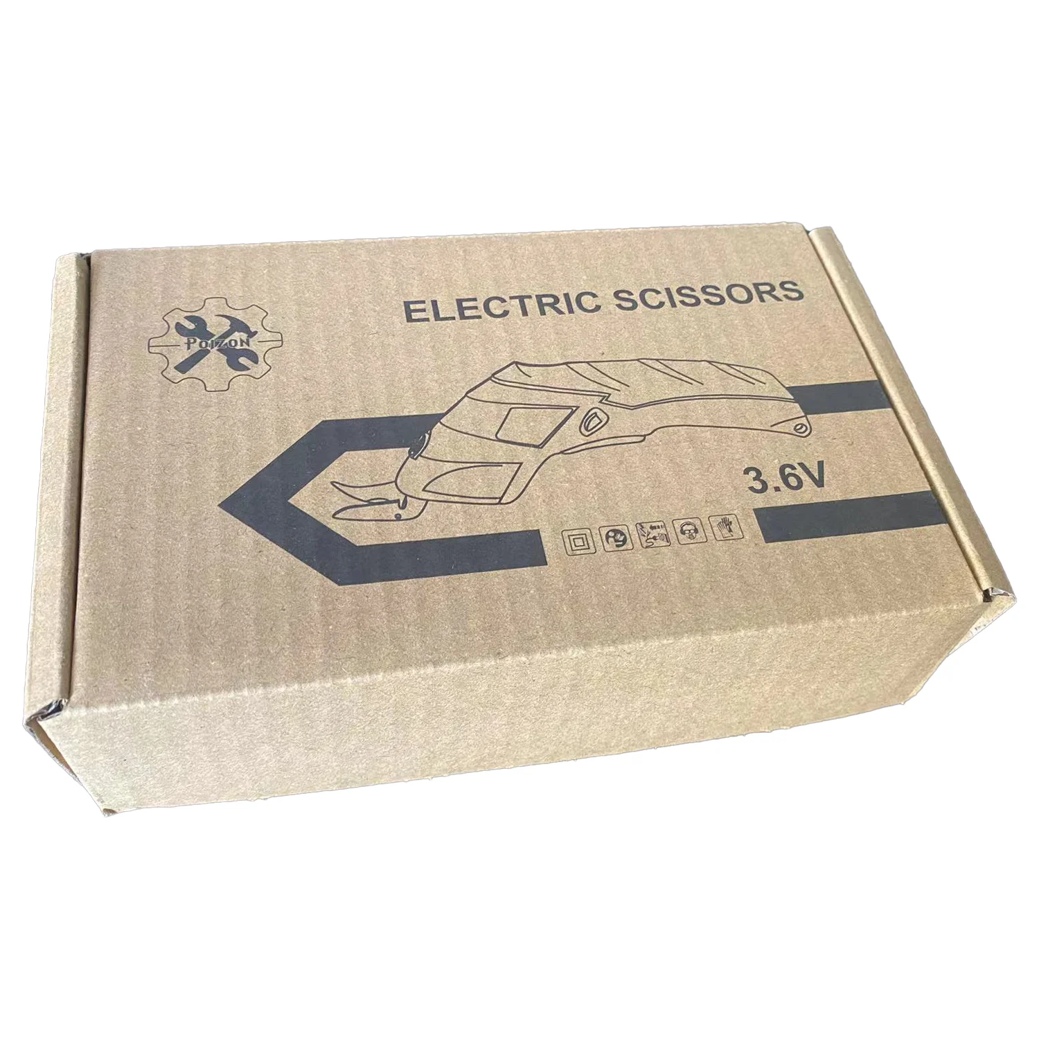 Blue Cordless Electric Fiber Scissors, Class A battery, integrated 2000Mah battery, 40MM Scissors Blade, 12W power, 3.6 Voltage