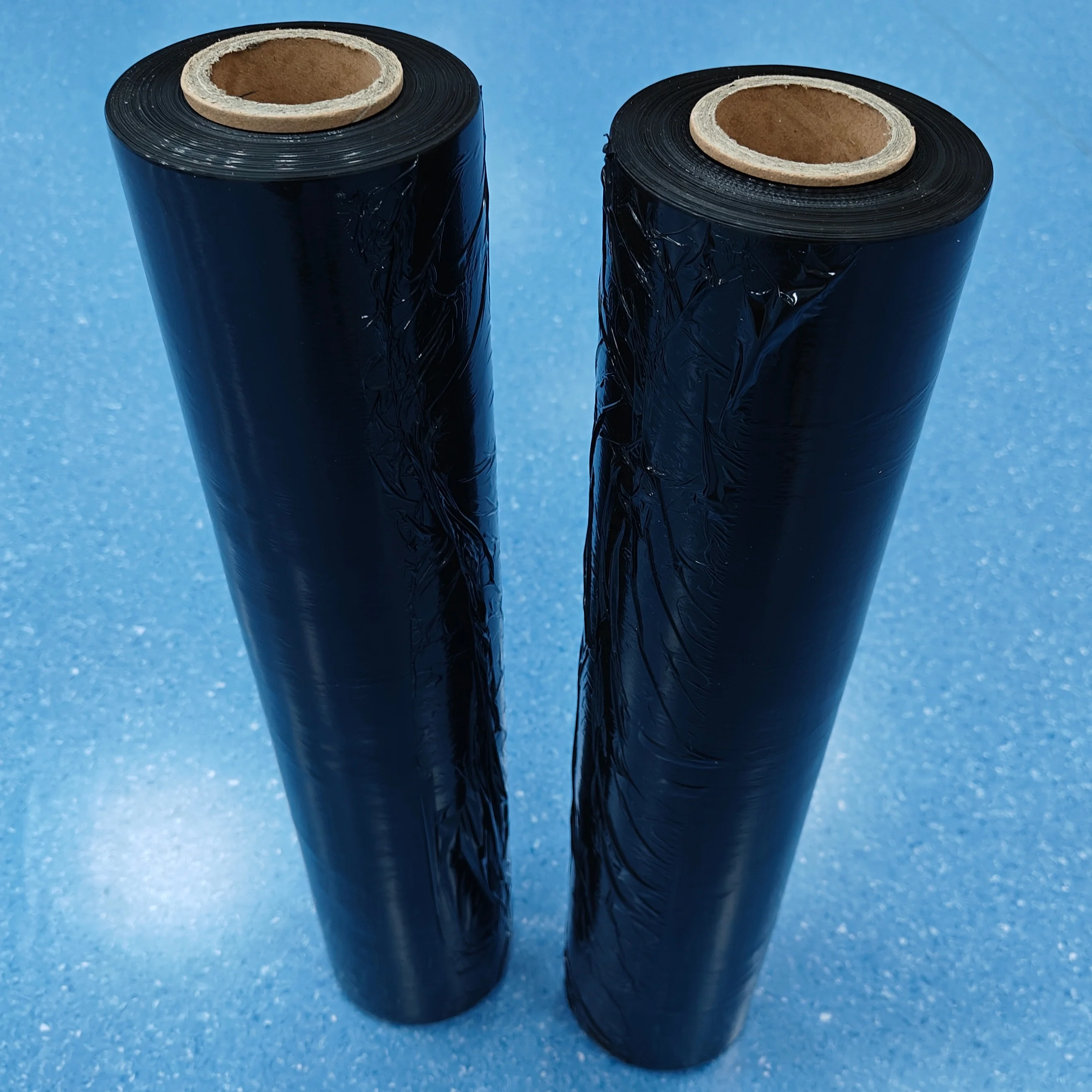 50cm Black LLDPE stretch film 20mic black PE film for pallet wrapping