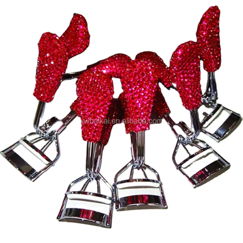 Muting Eyelashes Tools Vendor Wholesale Eyelash Curler Private Label Packaging Eyelash Curler With Rubber Handle