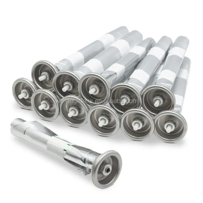 Customize BOV Valve  Aluminum Aerosol can and valve for olive oil spray