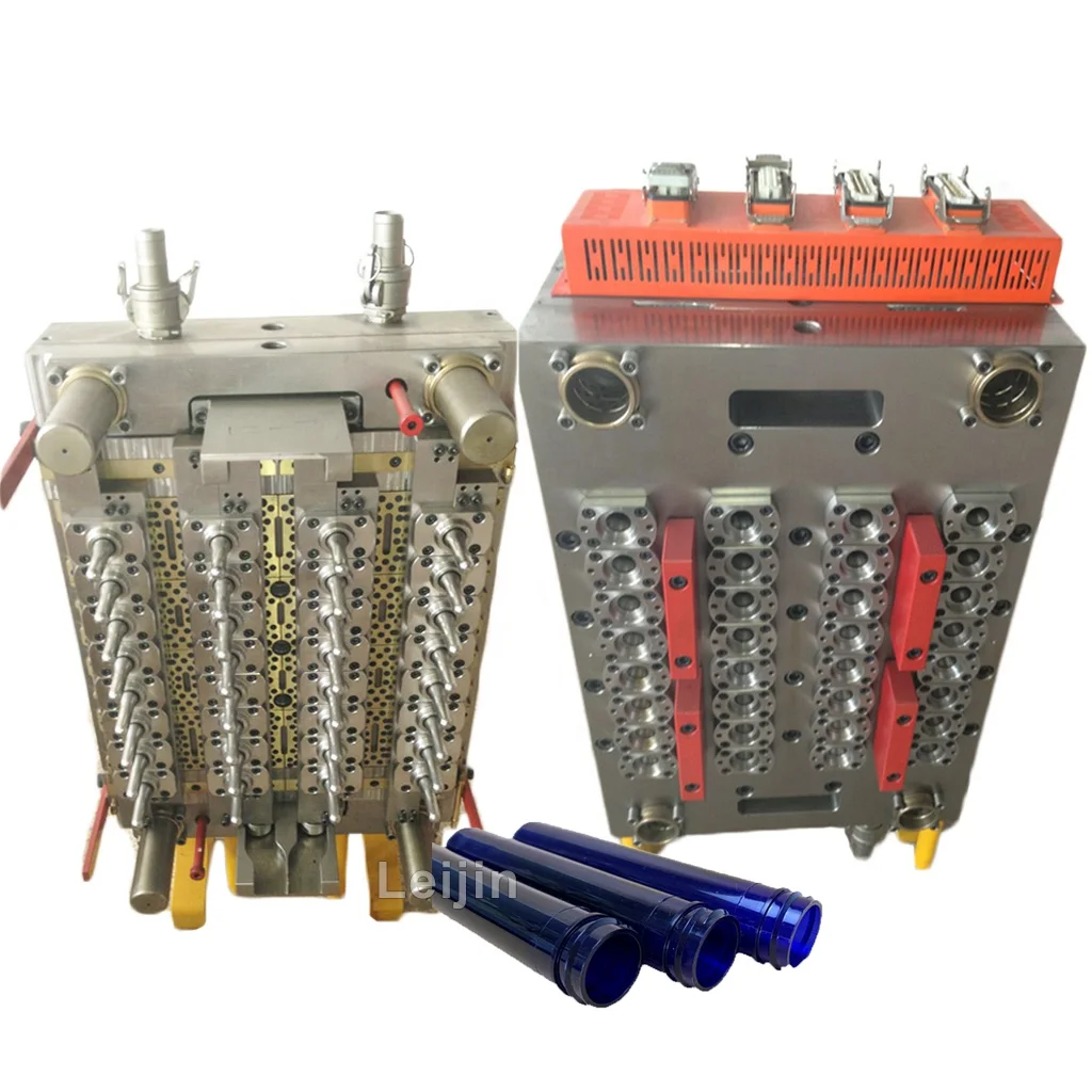 32 Cavity Hot Runner Nice Price Injection Air Poppet Valves Air Poppet Valves Moulding Needle Valve PET Preform Mould