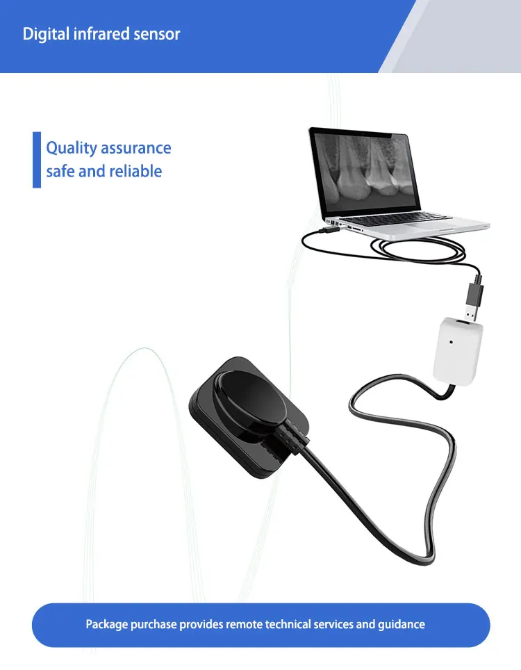 Tube Runyes Portable Dental X Ray Machine Unit With Digital  Xray Sensor Imaging System