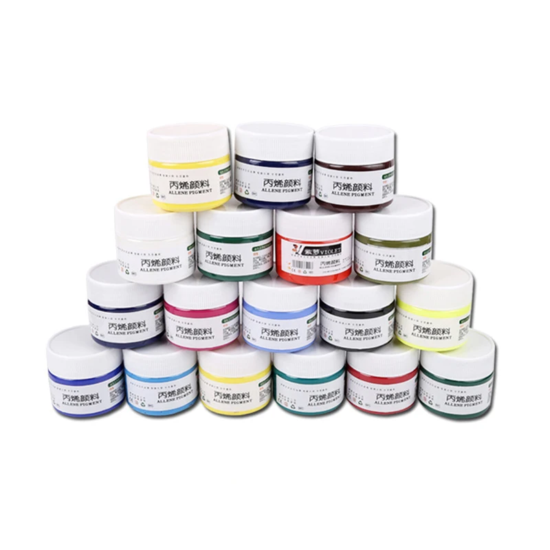 Acrylic Paint 100Ml Wall Painting Hand-Painted Diy Paint Silver Gold Textile Waterproof Acrylic Painting Paint