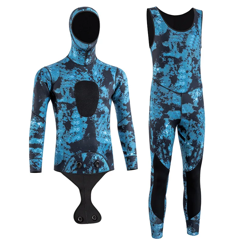 Wholesale Custom Logo high quality UV Protection Long Sleeves Scuba Diving Suits Wetsuit for Men Neoprene Diving Suits