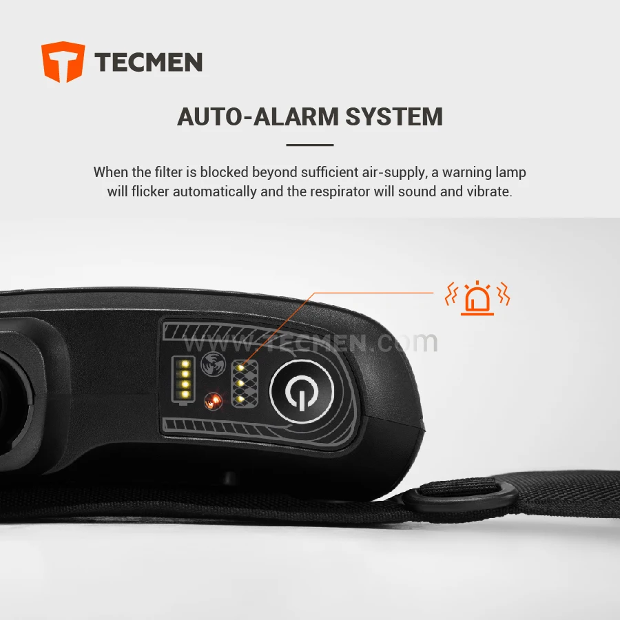 TECMEN FREFLOW V3 Мощный воздушный респиратор-s сварочный шлем с PAPR промышленным воздушным