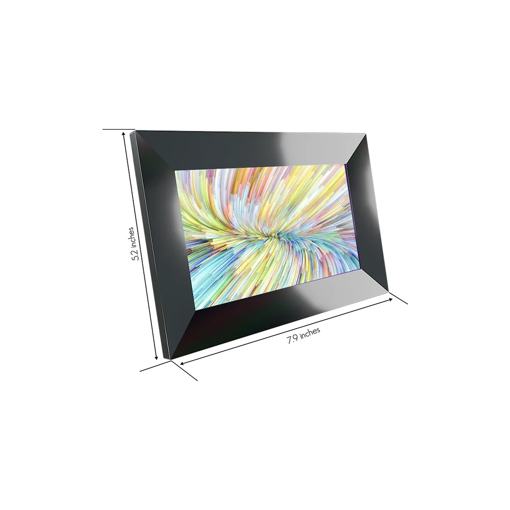7 inch indoor touch home gift digital photo /pictures frame digital signage display