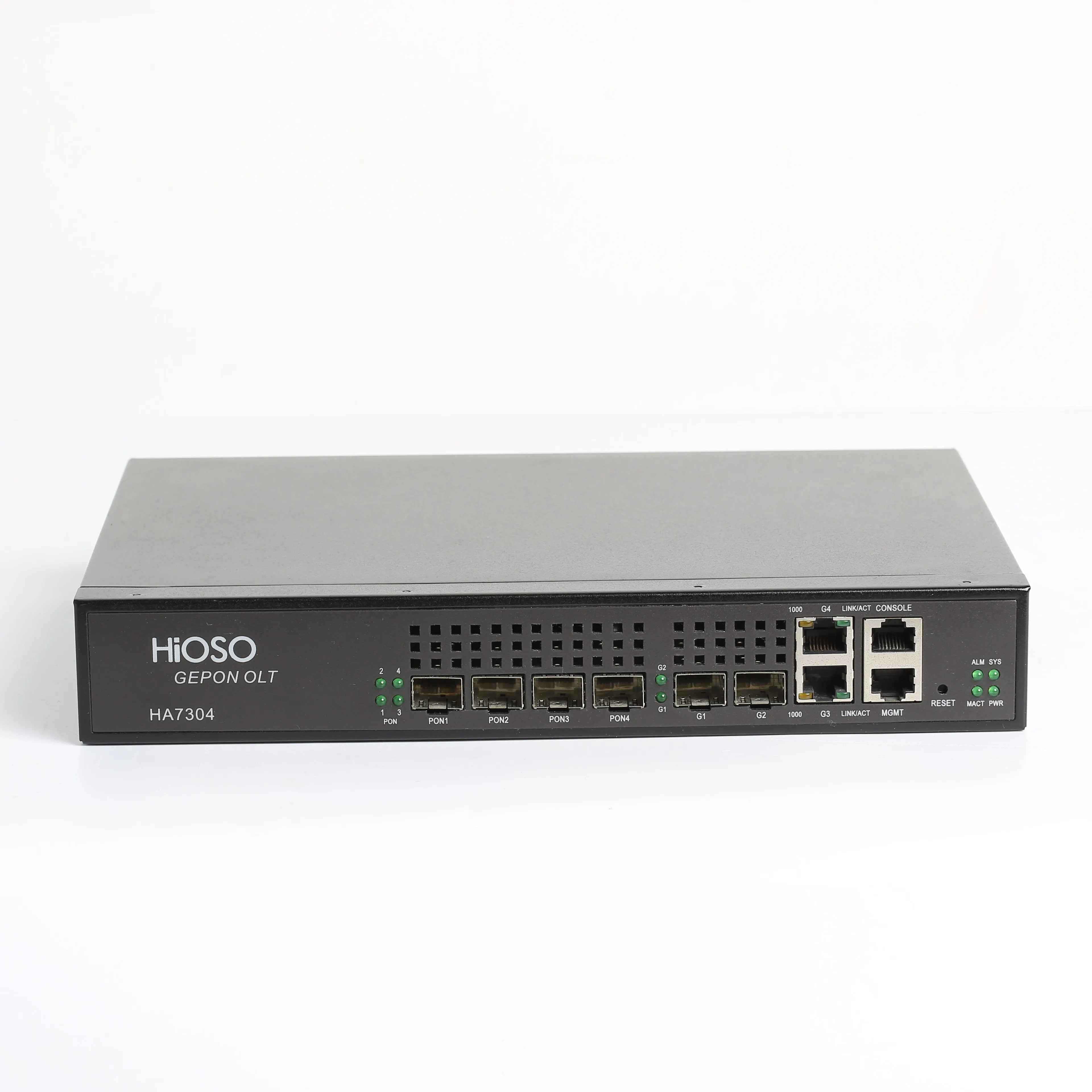 Оптоволоконное оборудование hieo, мини 4 порта olt без модулей SFP