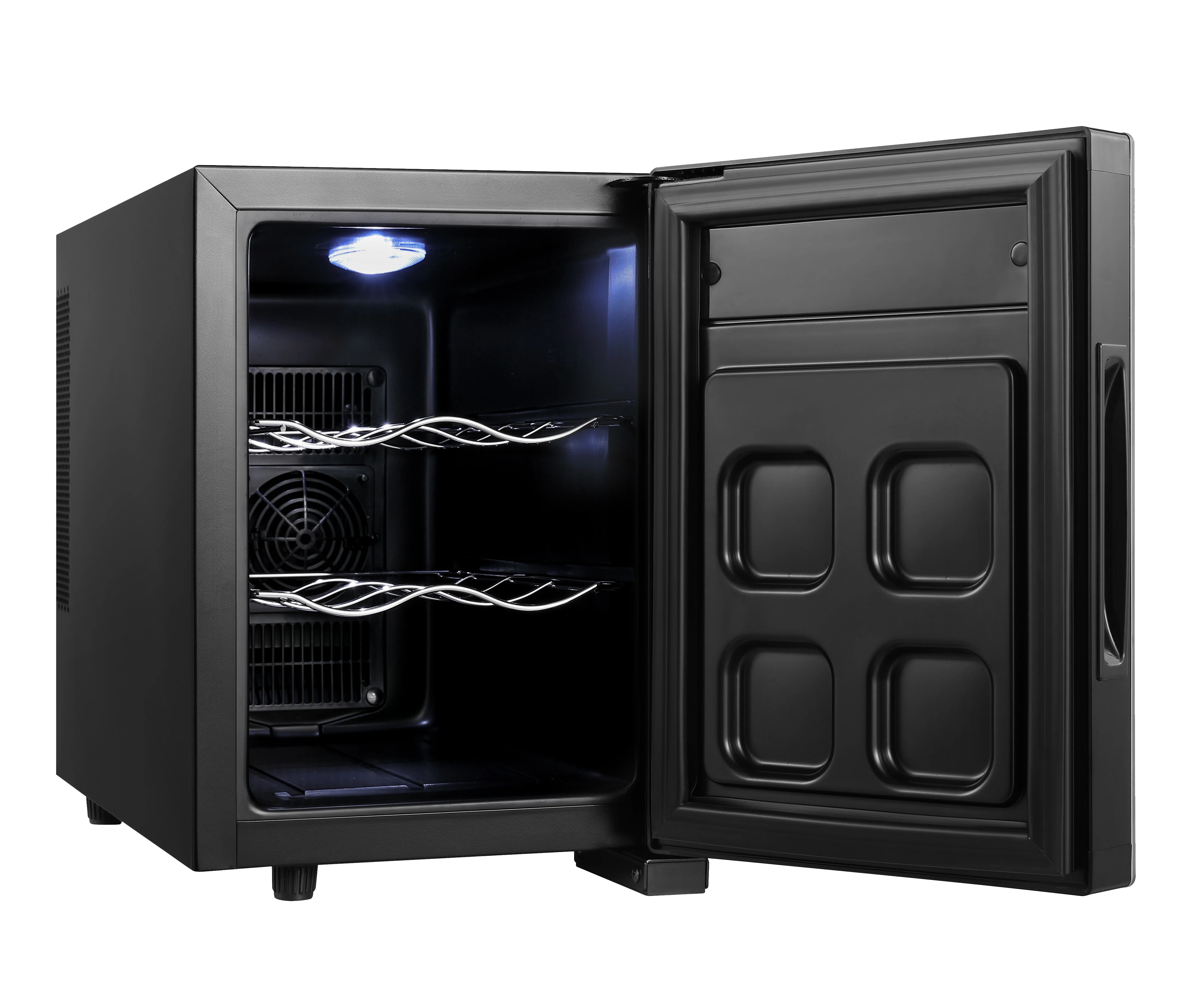 6 bottle small coolers smeg High quality Thermoelectric Refrigeration Wine cellars with glass door