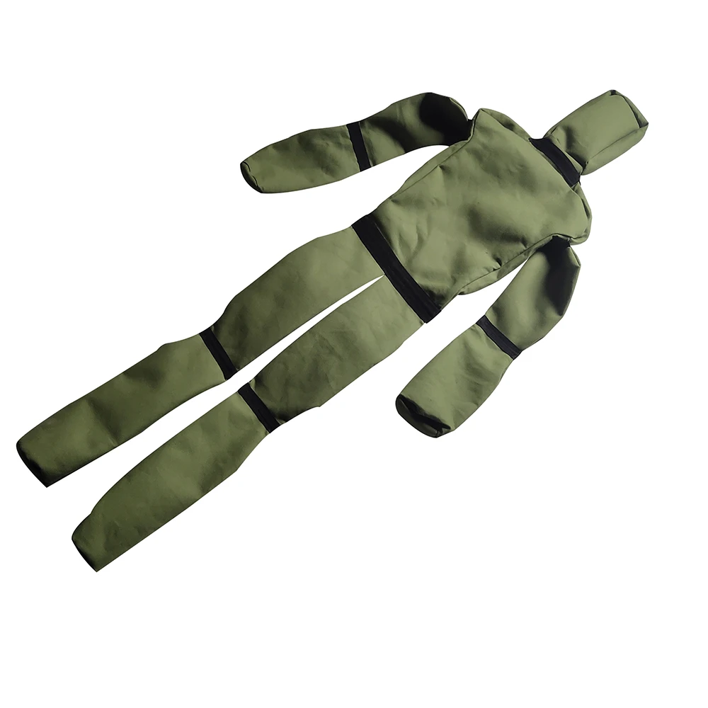 ActEarlier 175cm empty unfilled boxing MMA punching bag sand bag rescue training manikin dummy