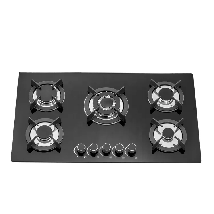 New Design High Quality 5 Burner Stainless Steel Gas Stove