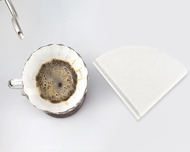  White Color V60 Coffee Filter Paper Cone