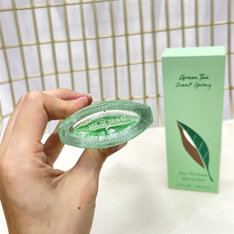 Women Green Tea Perfume Spray Eau De Parfum Lasting Citrus Fougere Fragrance Parfum Femme Perfume Original 100Ml EAU Parfum