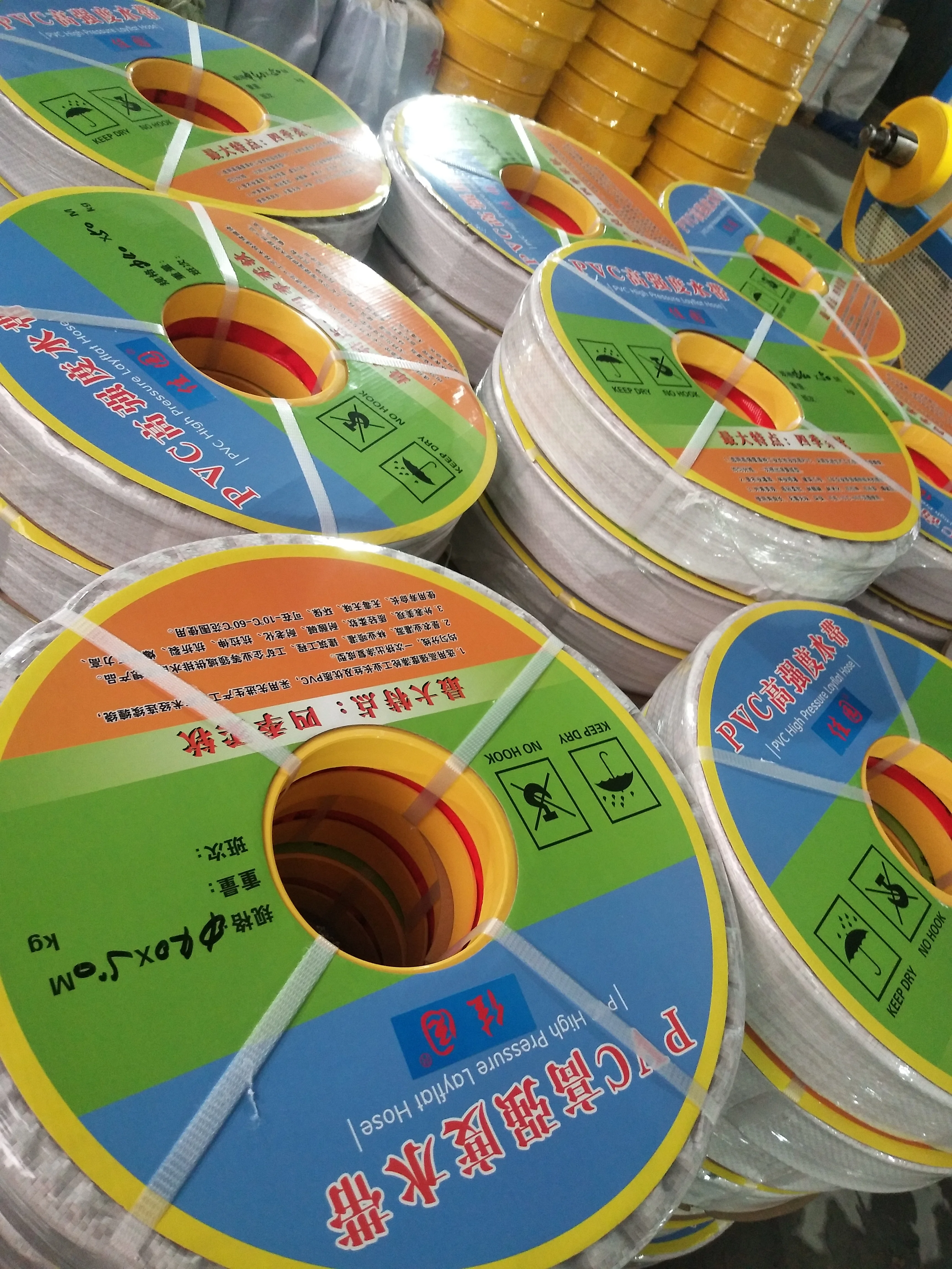High Quality Pvc Layflat Hose Irrigation Lay Flat Hose Reinforced Hose For Farm Irrigation Industrial Pumping