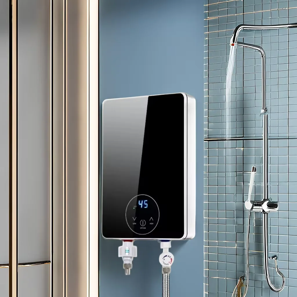 ETL 220V 8kW-27kW Whole House Commercial Hot Water Geyser Tankless Bathroom Water Heater Electric