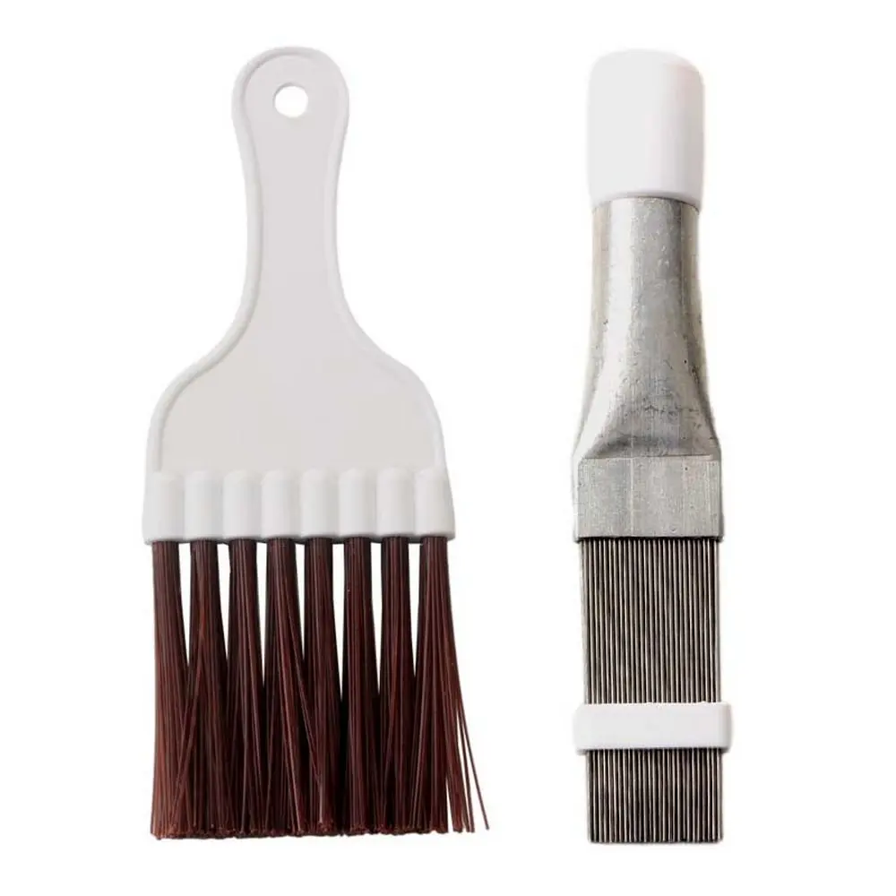 Air Conditioner Condenser Fin Comb  Coil Condenser Brush Refrigerator Coil Cleaning Whisk Brush Cleaning Brush