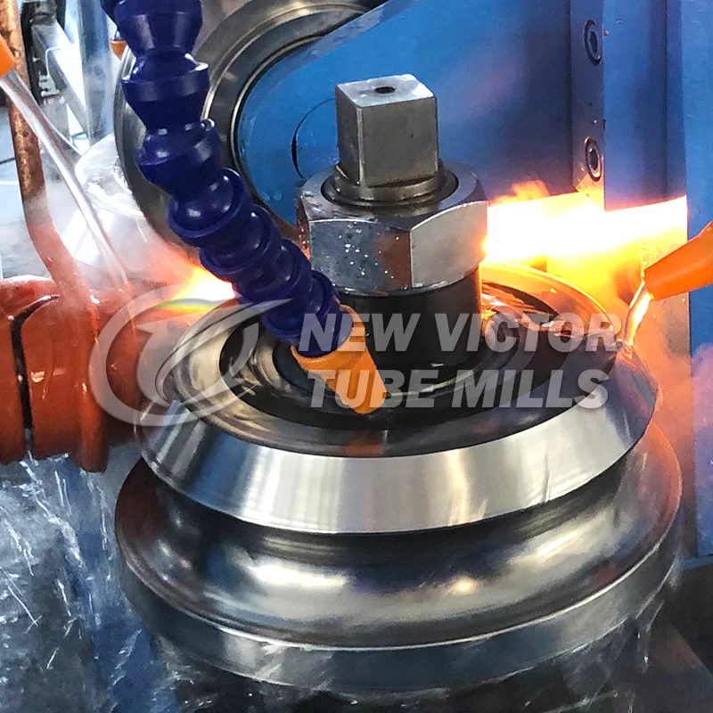 good quality carbon steel tube mill production line furniture structure pipe making machinery