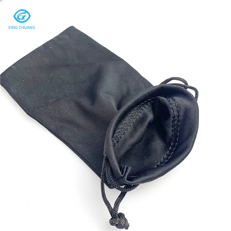In stock Microfiber glass pouch for sun glass custom logo microfiber cloth glasses organizer