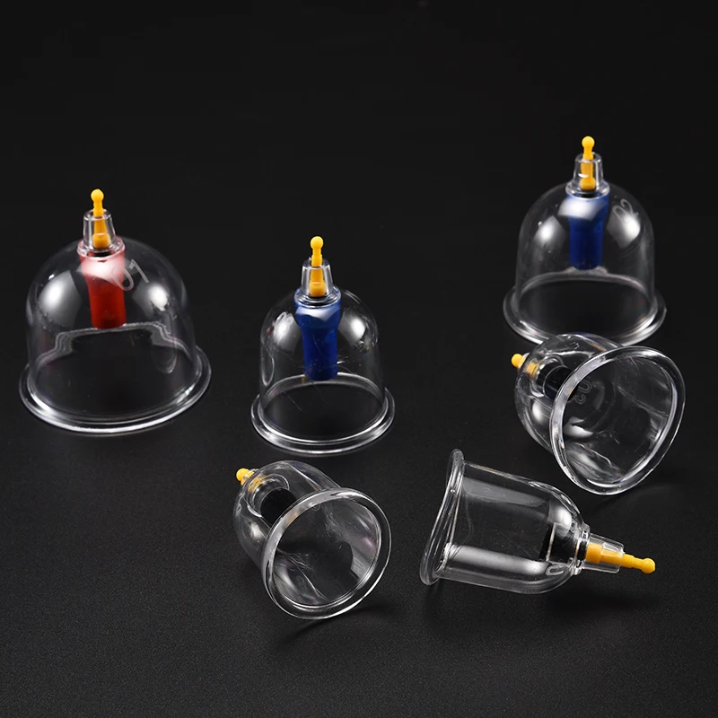 Chinese Strong-quality 12pcs paper board Cupping therapy Hijama massage cupping device