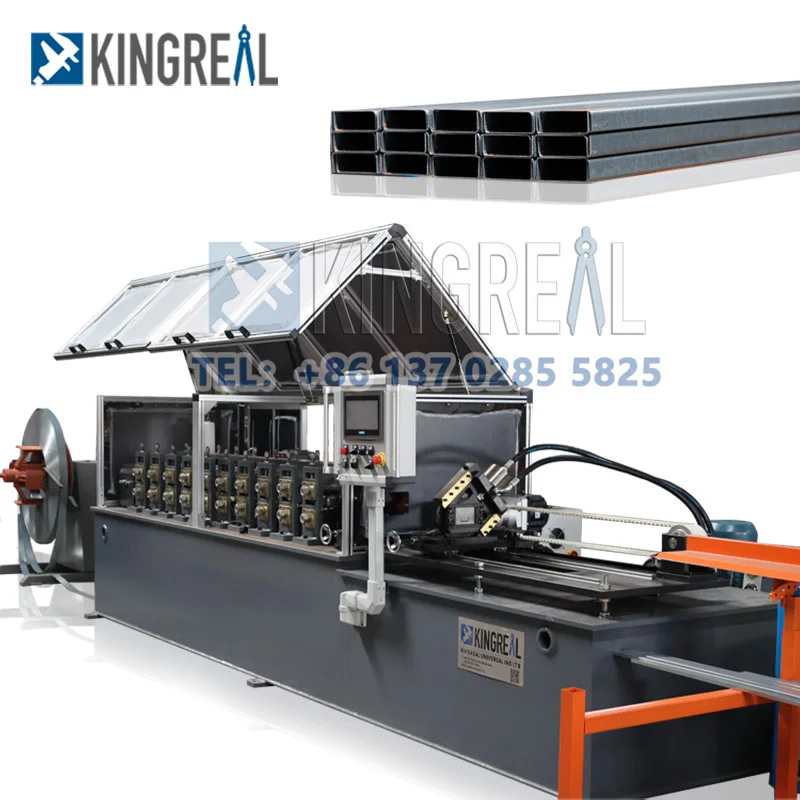 Automatically Ceiling Angle C U Channel Roll Forming Machine C Stud and U Channel Omega/ Furring Channel Making Machine