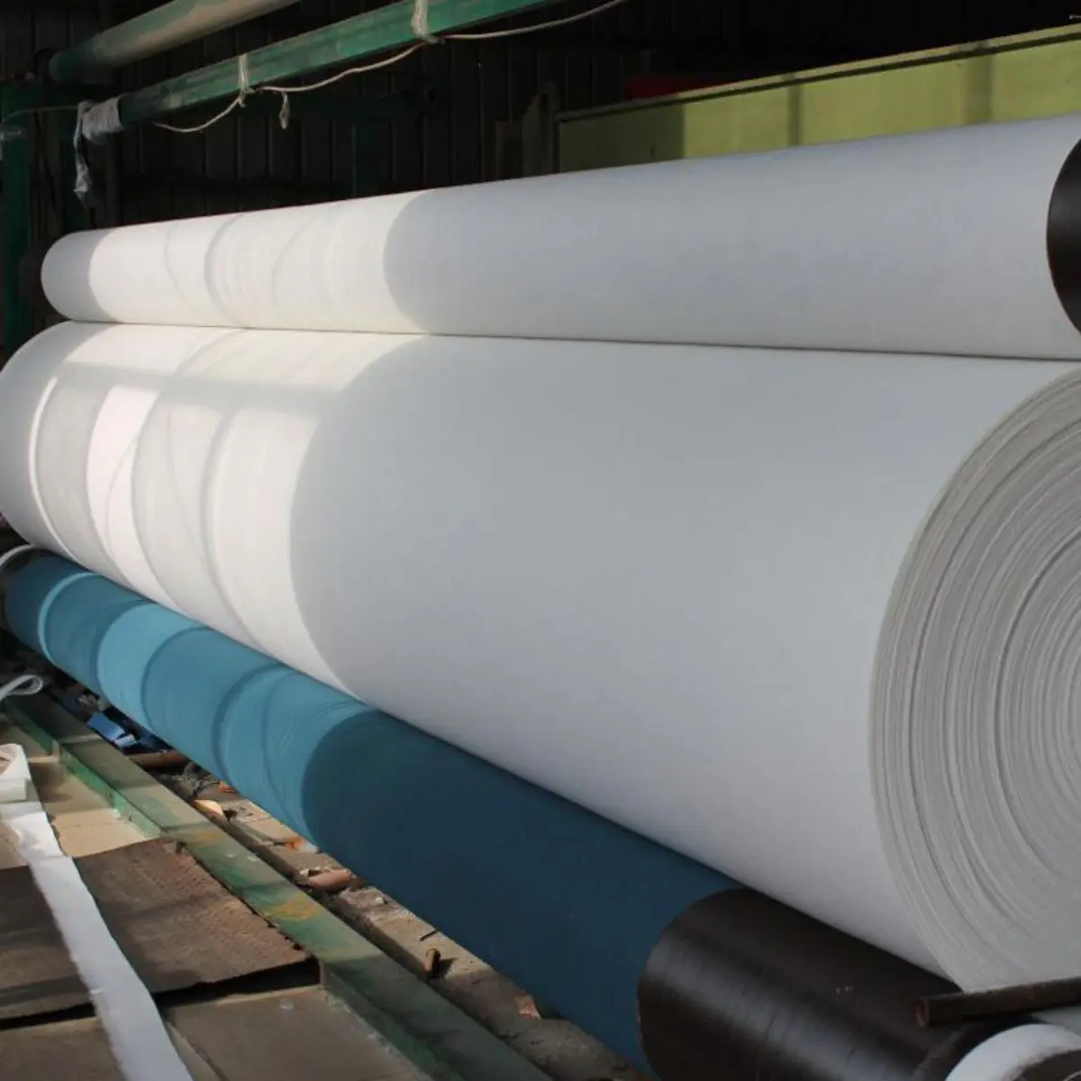 Manufacturer Long Fiber PP and PET Non-woven Geotextile 100g-800g M2