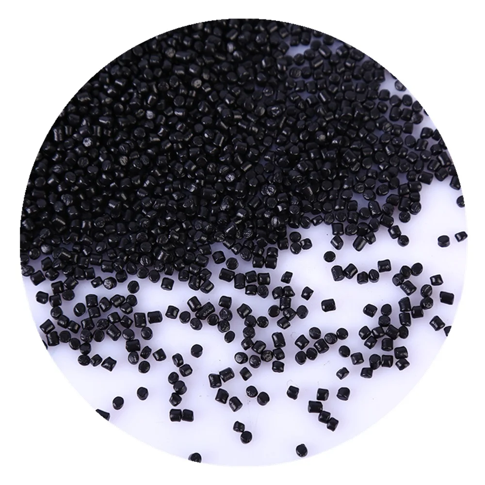 PE black masterbatch for plastic spraying and blowing