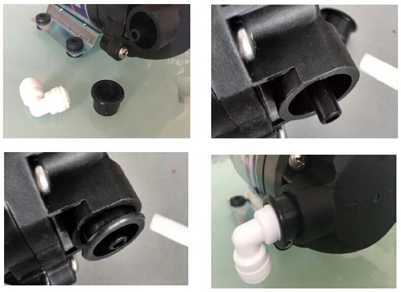 Hot Sale KERTER 75gpd RO Booster Pump Quick Fitting Water Pump RO Water Purifier Parts