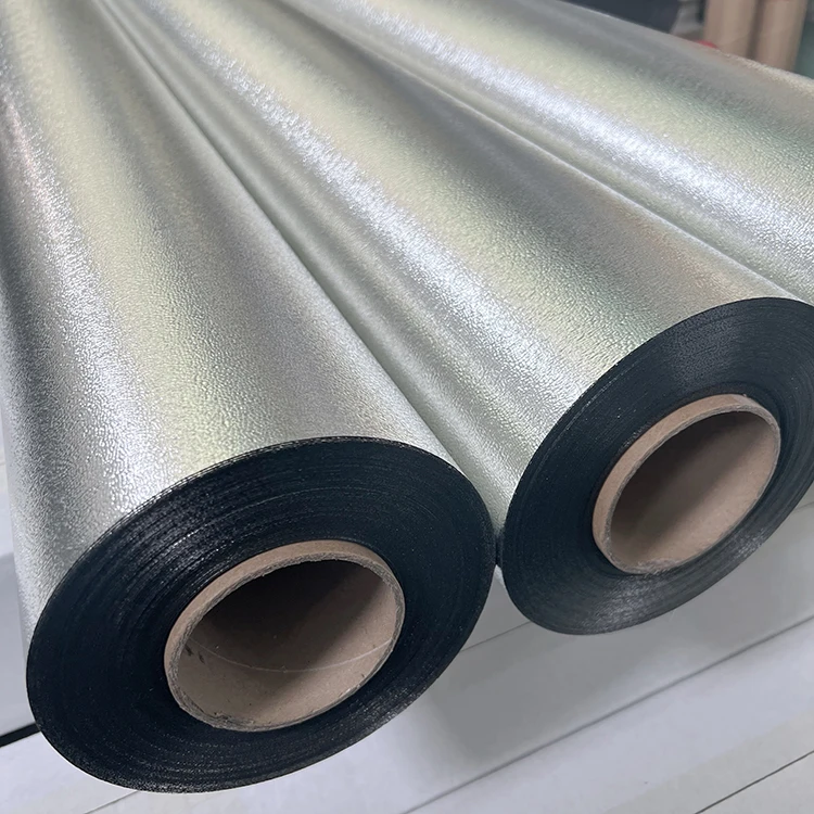 Черная Серебряная затемненная и отражающая алюминиевая фольга с покрытием Mylar 210D или 600D полиэфирная оксфордская ткань