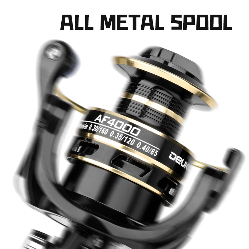 Deukio Factory Custom Cheap Japan Casting Metal AF2000-7000 Jigging Big spools 10kg Salt water Spinning Fishing Reels